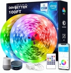 DAYBETTER 100ft Smart WiFi Led Lights @ $11.99