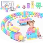 45pcs Magnetic Blocks Building Cubes for Toddlers – Classroom Must Have STEM Toys for Kids, Preschool Learning Activities Toys, Counting Blocks Sensory Autism Magnet Toys for Girls Boys Ages 1-3 3-5 @ $13.49