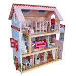 KidKraft Chelsea Doll Cottage Wooden Dollhouse with 16 Accessories @ $39.33
