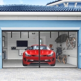Golkcurx Garage Door Screen for 2 Car 16x7FT Garage Doors @ $20.00