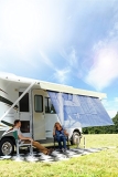 Camco 51456 Blue 54″ x 180″ RV Awning Shade