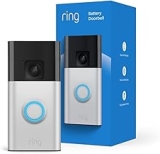 Ring Battery Doorbell (newest model), Home or business security with Head-to-Toe video, Live View with Two-Way Talk, and Motion Detection & Alerts, Satin NickelRing Battery Doorbell (newest model), Home or… @ $49.99