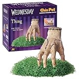 Chia Pet Thing – Wednesday with Seed Pack, Decorative Pottery Planter, Easy to Do and Fun to Grow, Novelty Gift, Perfect for Any Occasion