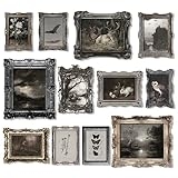 97 Decor Dark Academia Wall Art – Vintage Animal Dark Academia Prints, Gothic Pictures Wall Decor, Moody Fox Art Cottagecore Posters Dark Forest Decor For Bedroom Home Office Decorations (Unframed) @ $4.99