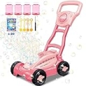 𝐔𝐩𝐠𝐫𝐚𝐝𝐞 Bubble Lawn Mower for Toddlers: 35000+ Bubble Per Minute Bubble Push Toys Bubble Machine Gardening Toys for Kids Christmas Birthday Gifts for Preschool Baby Girls @ $9.99