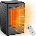 Electric Portable Space Heater – 1500W Adjustable PTC Fast Heating Ceramic Heater Features Timer and Oscillation @ $29.09