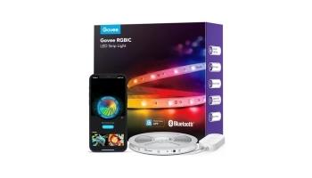 Govee 16.4ft RGBIC Smart LED Bluetooth Strip Lights @ $9.99