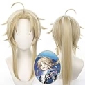 Amine Game Honkai: Star Rail Cosplay Yanqing Wig Yellow Long Ponytail Hair Wigs for Women Halloween, Comic Con, Cosplay Show Wigs @ $5.00 ($5.00 / Count)