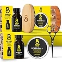 The Beard Club Beard Kit for Men – Grooming & Care Kit – Cedar & Sandalwood Oil, Sandalwood Balm, Boar Bristle Brush, Comb, Trimming Scissors – Dad Gift Set @ $16.97