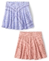 The Children’s Place Girls’ Pull On Everyday Skorts 2 Pack @ $5.99