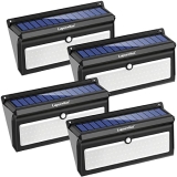 Luposwiten Solar Lights Outdoor Waterproof 100 LED Solar Powered Outdoor Lights @ $20.39