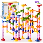 JOYIN Marble Run Premium Set（196 Pcs- Construction Building Blocks Toys @ $26.97