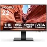 Koorui 22N1 22″ Widescreen Full HD 1080p 6ms VA Monitor»$69.65