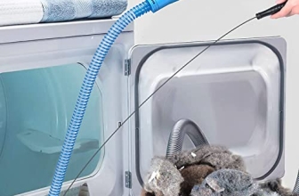 Dryer Vent Cleaner Kit Vacuum Hose Attachment Brush Lint Remover Power Washer and Dryer Vent Vacuum Hose (V2)