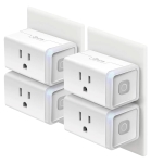 Kasa Smart Plug HS103P4, Smart Home Wi-Fi Outlet Works with Alexa, Echo, Google Home & IFTTT, No…