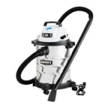 HART 6 Gallon 5 Peak HP Stainless Steel Wet/Dry Vacuum with Bonus Car Cleaning Kit, New @ $39.00