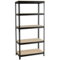 Sugift 5-Tier Steel Shelving Unit, Capacity Per Shelf: 330 lbs (27.6