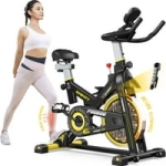 PooBoo Exercise Upright Magnetic Resistance Stationary Cycling Bike, 330 Lbs @ $209.99