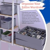 The In-Home Heroes Set of 3 Clothing Organizer @ $4.99