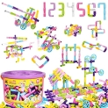 Building Blocks Kids Educational Toys Creative STEM Tube Locks Construction Kit Pipe Tube Building Sets Preschool Learning Toys @ $19.99