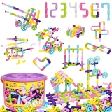 Building Blocks Kids Educational Toys Creative STEM Tube Locks Construction Kit Pipe Tube Building Sets Preschool Learning Toys @ $19.99