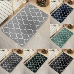 Yealise Bathing Room Rug Creative Printing Fashion Unique Design Modern Floor Mat @ $10.99