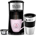 ADIRchef Mini Travel Single Serve Coffee Maker & Travel Mug @ $12.46