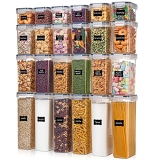 Vtopmart Airtight Food Storage Containers with Lids @ $33.99