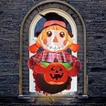 Dazzle Bright 3.5 FT Scarecrow Inflatable,Thanksgiving Halloween Blow Up Decorations, Light Up Inflatable with Build-in LED for Party Indoor Outdoor Yard Garden Lawn Decor @ $12.50