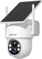 ANRAN Solar Security Cameras Wireless Outdoor,2K Cameras for Home Security with Fixed Solar Panel, 360° PTZ for Home Surveillance,2.4G WiFi, PIR Human Detection, 3MP Color Night Vision, 2-Way Talk @ $15.57