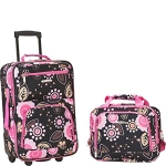 Rockland Fashion Softside Upright Luggage Set @ $36.50
