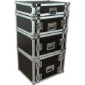 Musician’s Gear Rack Flight Case 2 Space Black @ $59.99
