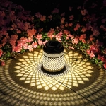 2 Pack Solar Lanterns Outdoor Hanging Solar Lights Decorative @ $10.50