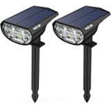 2-Pack NZDFH Outdoor Solar Yard Spotlight @ $10.99