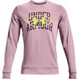 Under Armour Mens Rival Terry Lockertag Overlap Crew @ $13.41