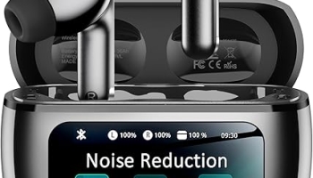 Wireless Earbuds, Ear Buds Active Noise Cancelling with Charging Case, 6.0 Bluetooth Earbuds with AI Clear Calls, 40H Playtime for Sports & Working, Stereo Sound Headphones for iPhone/Android/iPad @ $23.99