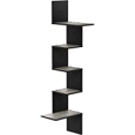 Furinno Rossi Wall Mounted Shelves 5-Tier Rectangle @ $14.83