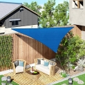 PureFit Triangle Sun Shade Sails Outdoor 8 x 8 x 8 ft – Sun Protection Sunshades UV Block Shade Canopy @ $8.99