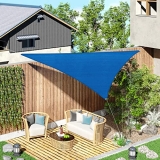 PureFit Triangle Sun Shade Sails Outdoor 8 x 8 x 8 ft – Sun Protection Sunshades UV Block Shade Canopy @ $8.99