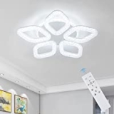SJV Dimmable Modern Ceiling Light Fixture 22 Inch 55W @ $65.94