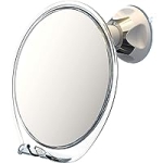 Luxo Shower Mirror Shaving Mirror w/Razor Holder @ $9.99