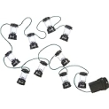 Coleman LED String Lights, String of 10 LED Lanterns Stretches 6FT @ $13.15