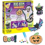 Creativity for Kids Big Gem Diamond Painting Kit – Halloween Stickers and Suncatchers @ $8.19