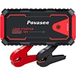 Povasee 3000A Portable Jump Starter for All Gas,up to 8L Diesel @ $49.99
