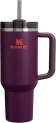 STANLEY Quencher H2.0 Tumbler with Handle and Straw 40 oz | Flowstate 3-Position Lid | Cup Holder Compatible for Travel | Insulated Stainless Steel Cup | BPA-Free | Plum