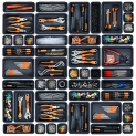 A-LUGEI【𝟯𝟮𝗣𝗰𝘀】 Tool Box Organizer Tray Divider Set @ $19.99