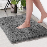 Deconovo Grey Bathroom Rugs @ $5.84