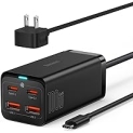 Baseus 100W PD GaN3 Fast Wall Charger w/4-Ports, 2USB-C + 2USB @ $41.59
