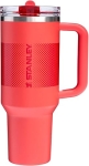 STANLEY Quencher ProTour Flip Straw Tumbler with Leakproof Lid | Built-In Straw & Handle | Cupholder Compatible for Travel | Insulated Stainless Steel Cup | BPA-Free – (size: 40 Ounces, color: Hot Coral Fade) @ $22.5