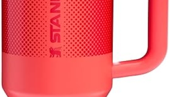 STANLEY Quencher ProTour Flip Straw Tumbler with Leakproof Lid | Built-In Straw & Handle | Cupholder Compatible for Travel | Insulated Stainless Steel Cup | BPA-Free – (size: 40 Ounces, color: Hot Coral Fade) @ $22.5